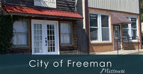 city of freeman mo employment.